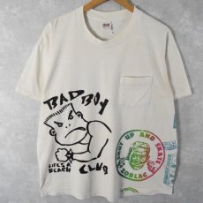 画像1: 90's BADBOY USA製 試し刷りTシャツ XL (1)