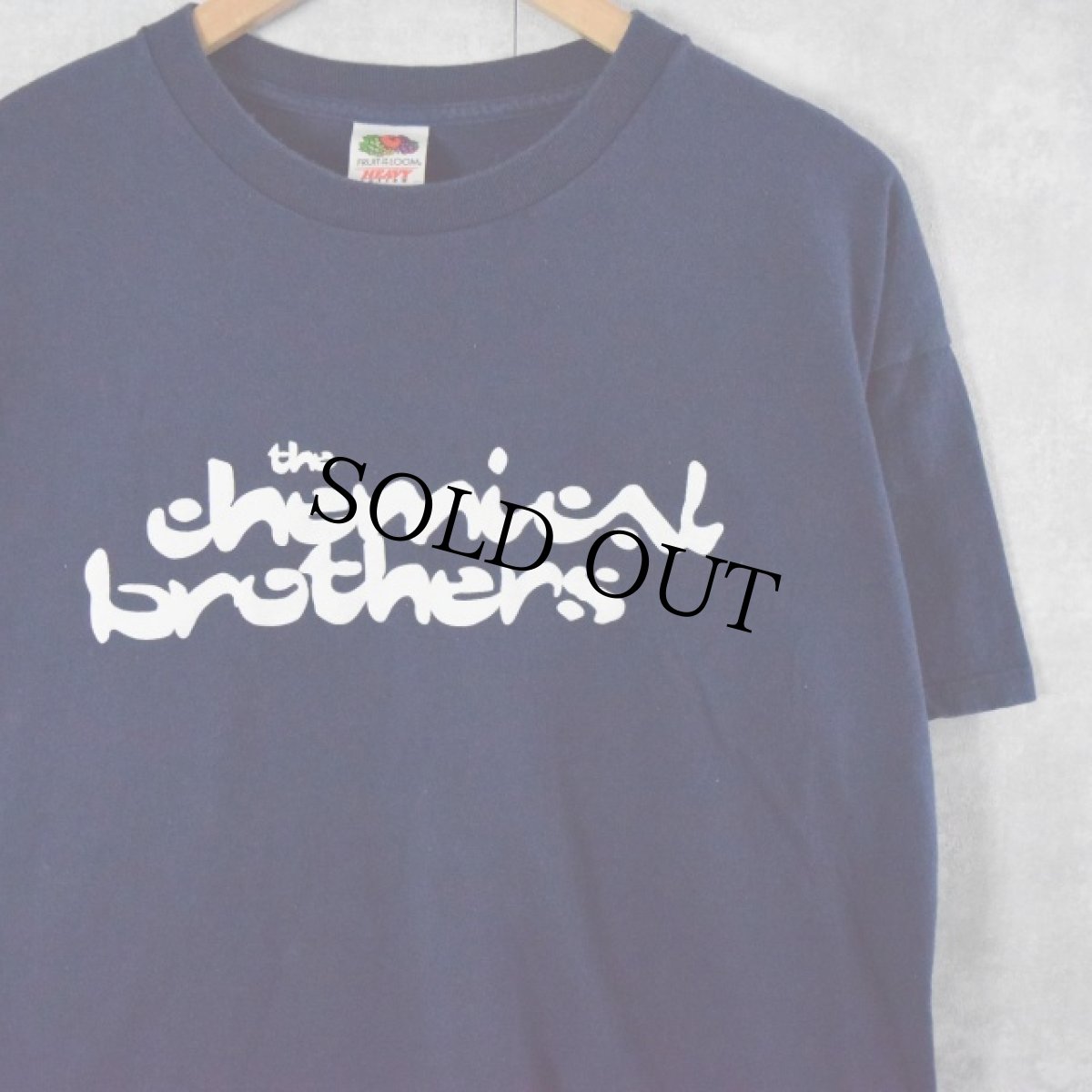 画像1: The Chemical Brothers ダンスミュージックユニットTシャツ XL (1)