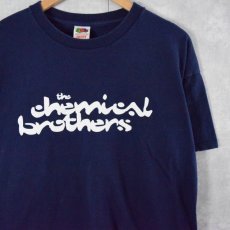 画像1: The Chemical Brothers ダンスミュージックユニットTシャツ XL (1)