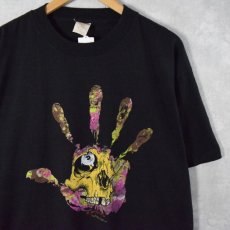 画像1: 90's PUSHEAD "HAND OF FEAR" グラフィックプリントTシャツ XL (1)