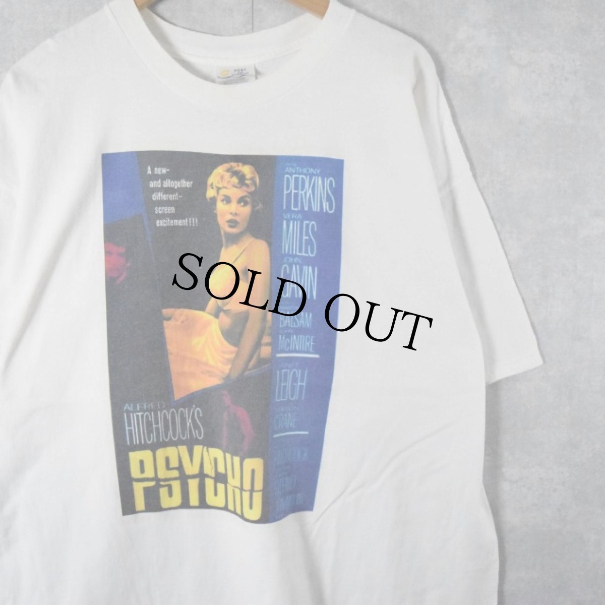 画像1: PSYCHO サイコスリラー映画Tシャツ 2XL (1)