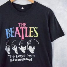 画像1: 80's THE BEATLES "The Boys from Liverpool" ロックバンドプリントTシャツ (1)