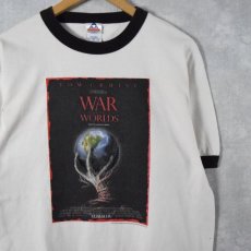 画像1: WAR OF THE WORLDS SF映画 リンガーTシャツ L (1)