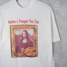 画像1: 90's Dole "Anytime is Pineapple Pizza Time" 企業Tシャツ (1)