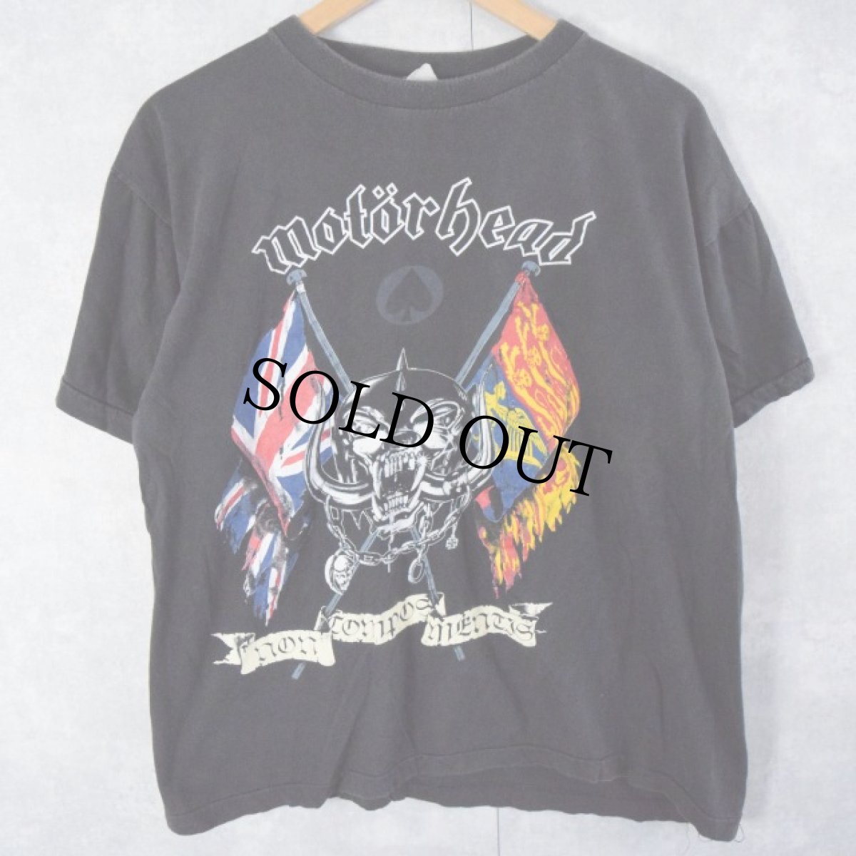 画像1: 90's motorhead UKハードロックバンドプリントTシャツ (1)