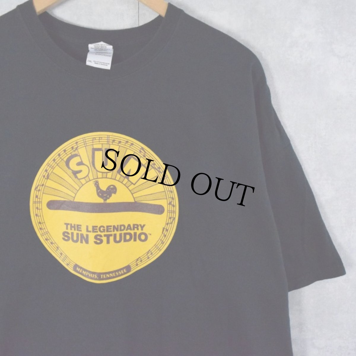 画像1: Sun Studio スタジオロゴプリントTシャツ 2XL (1)