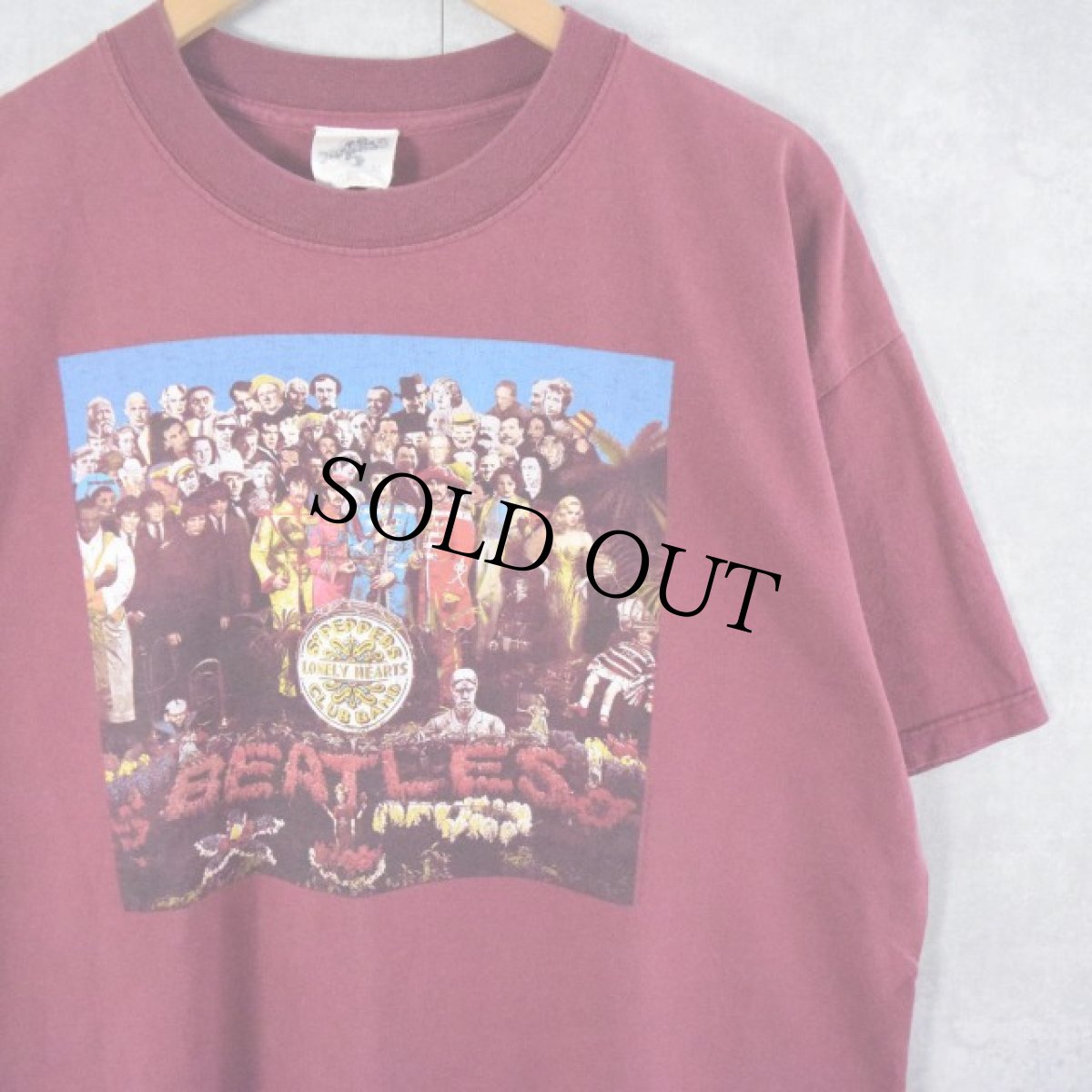 画像1: 90's THE BEATLES USA製 "Sgt Pepper's Lonely Hearts Club Band" ロックバンドプリントTシャツ XL (1)