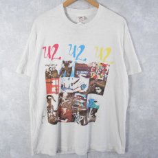 画像1: 90's U2 USA製 "Zoo tv tour 92" ロックバンドプリントTシャツ XL (1)