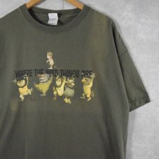 画像1: かいじゅうたちのいるところ 絵本プリントTシャツ XL (1)