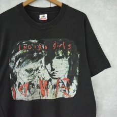 画像1: 90's Indigo Girls USA製 フォークロックデュオ プリントTシャツ XL (1)