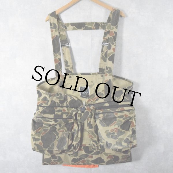 アメリカ製 カモ柄 アウトドア ゲームベスト | ビンテージ古着屋Feeet