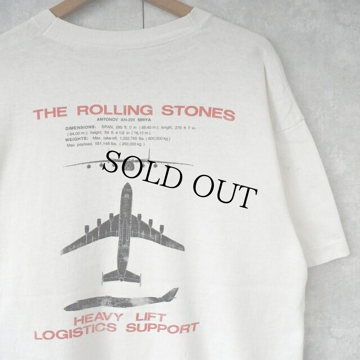 画像1: 90's THE ROLLING STONES "FRIGHT CREW" ロックバンドTシャツ (1)