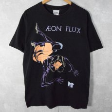 画像1: 90's AEON FLUX USA製 キャラクターTシャツ L (1)