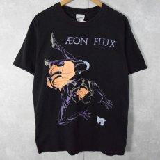 画像1: 90's MTV AEON FLUX USA製 キャラクターTシャツ L (1)