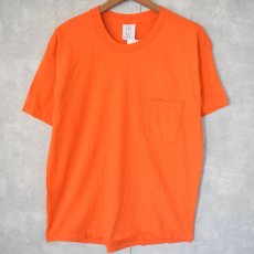 画像1: 90's GAP USA製 無地ポケットTシャツ M (1)