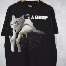 画像1: 90's AEROSMITH USA製 "Get a Grip"ハードロックバンドツアーTシャツ XL (1)