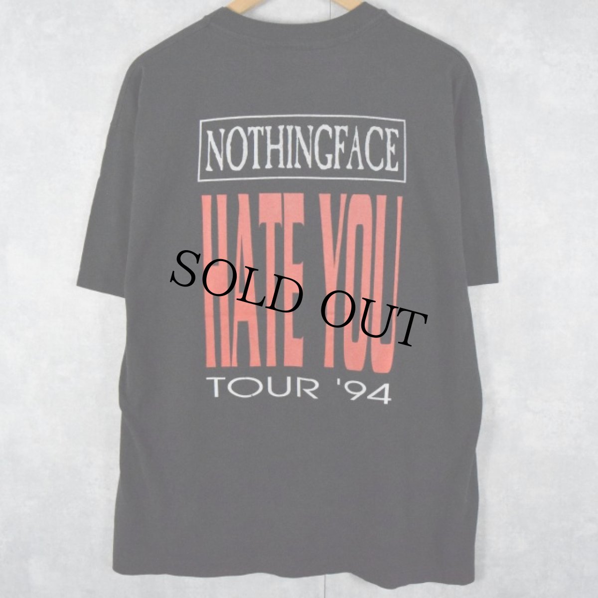 画像2: 90's Nothingface USA製 オルタナティブメタルバンドTシャツ XL (2)