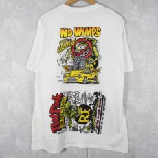 画像2: 2002〜05 RAT FINK 試し刷り キャラクターTシャツ XL (2)