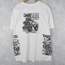 画像2: 2002〜05 RAT FINK 試し刷り キャラクターTシャツ XL (2)