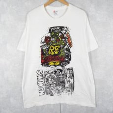 画像1: 2002〜05 RAT FINK 試し刷り キャラクターTシャツ XL (1)