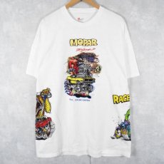 画像1: 2002〜05 RAT FINK 試し刷り キャラクターTシャツ XL (1)