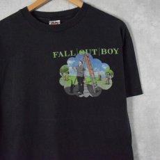 画像1: FALL OUT BOY "Black Clouds & Underdogs Tour" ロックバンドツアーTシャツ L (1)