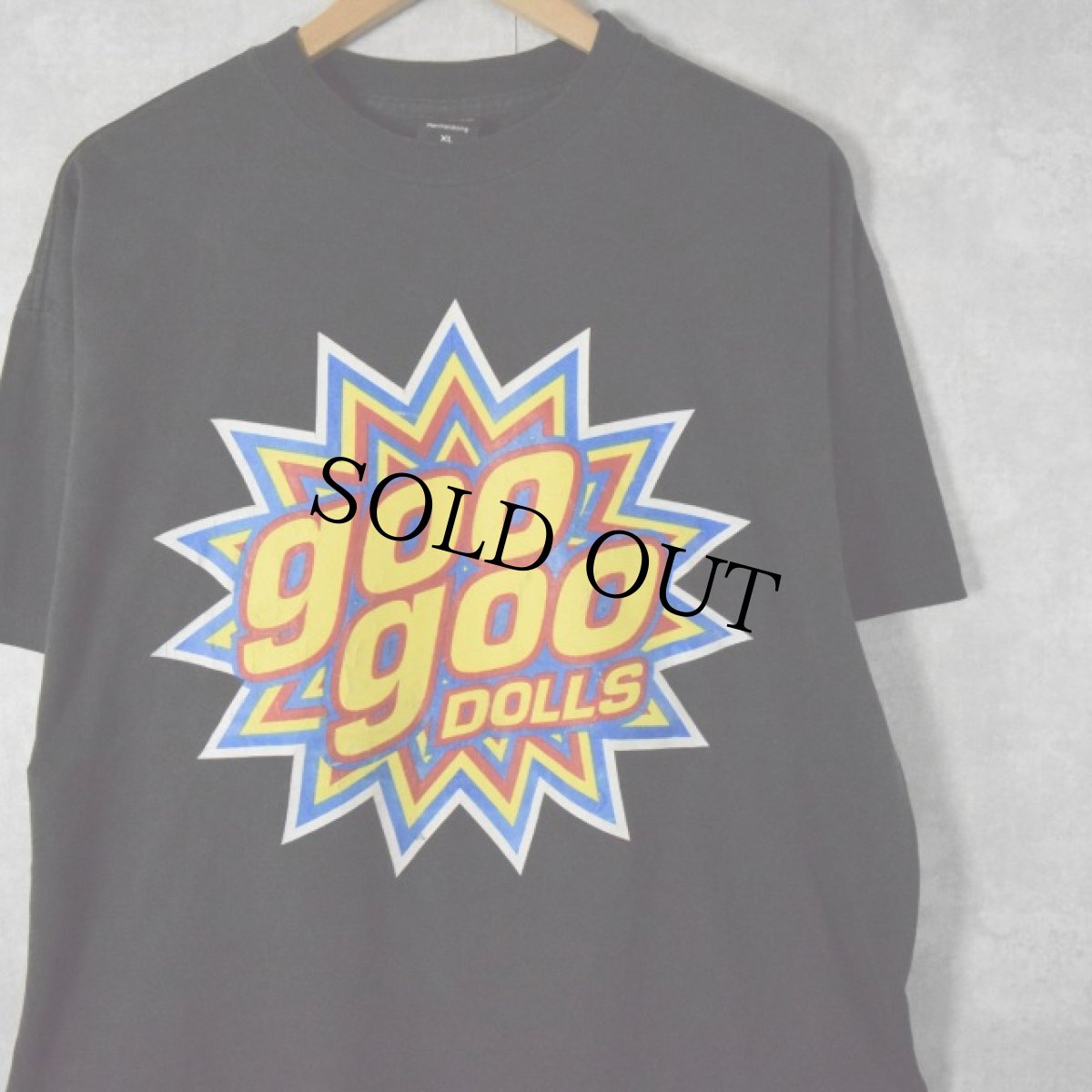 画像1: 90's Goo Goo Dolls ロックバンドTシャツ XL (1)