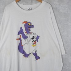 画像1: 80's Disney Figment USA製 キャラクタープリントTシャツ ONE SIZE (1)