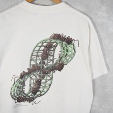 画像1: 90's M.C.Escher "メビウスの帯" USA製 騙し絵アートTシャツ XL (1)