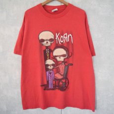 画像1: 2001 KORN メタルバンドTシャツ XL (1)