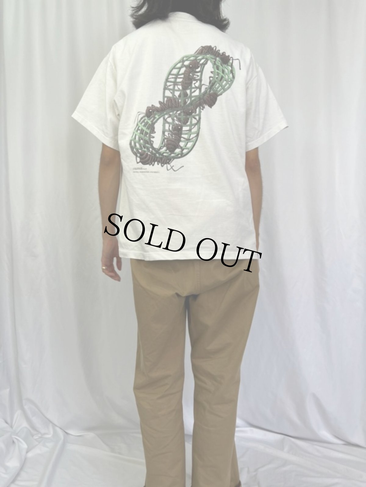 画像4: 90's M.C.Escher "メビウスの帯" USA製 騙し絵アートTシャツ XL (4)