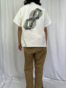 画像4: 90's M.C.Escher "メビウスの帯" USA製 騙し絵アートTシャツ XL (4)
