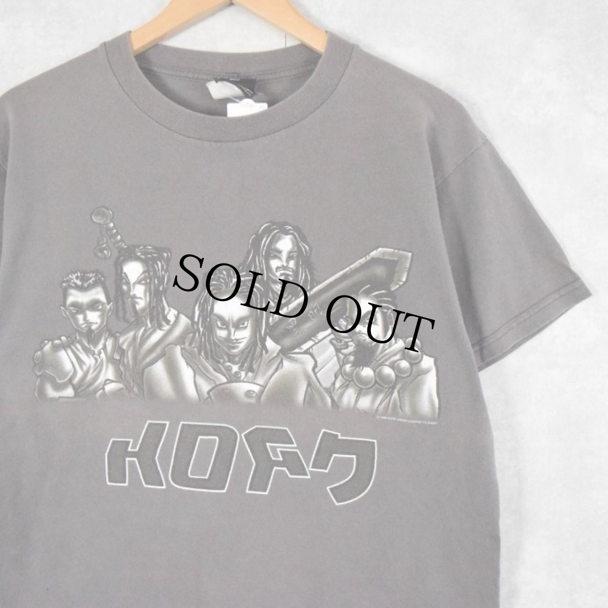 画像1: 90's Korn メタルバンドTシャツ M (1)