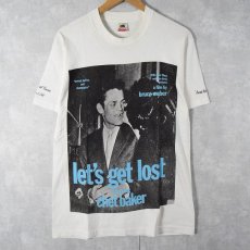 画像1: 90's BRUCE WEBER "let's get lost starring chet baker" フォトプリントTシャツ L (1)