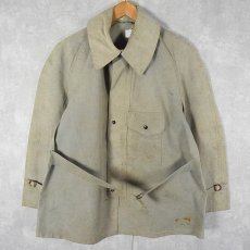 画像1: 50's BECK ゴム引き ステンカラーコート (1)