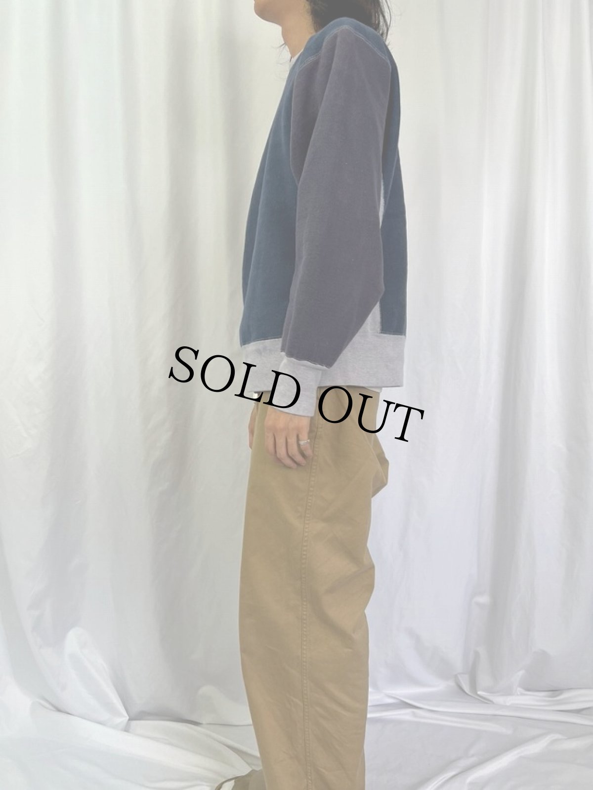 画像3: 80's Champion トリコタグ REVERSE WEAVE USA製 2トーン スウェット L (3)