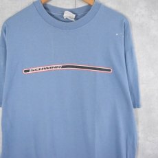 画像1: 90's SCHWINN USA製 企業プリントTシャツ XL (1)