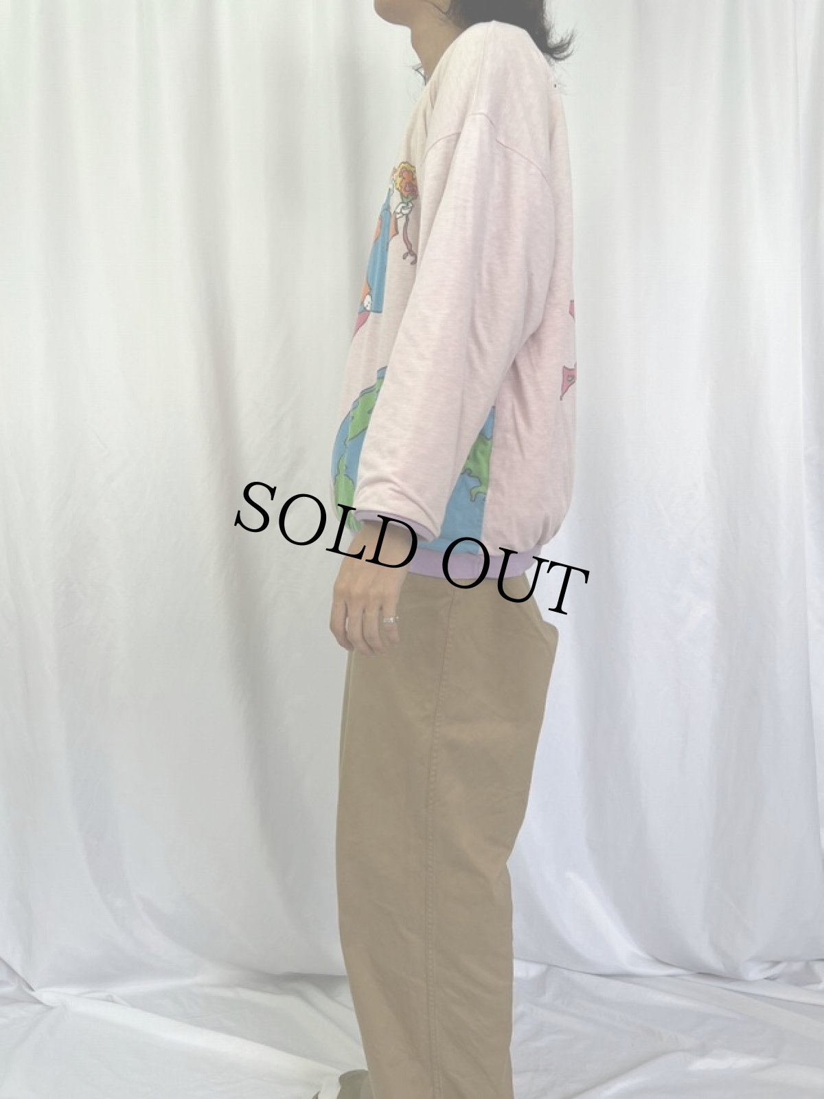 画像7: 80's NEO MAX "PETER MAX SIGNATURE SERIES" アート柄 リバーシブルスウェット (7)