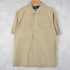 画像1: 90's POLO Ralph Lauren USA製 コットンツイルシャツ L (1)