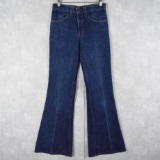 画像1: 80's Levi's 684 USA製 ベルボトム デニムパンツ W28 (1)