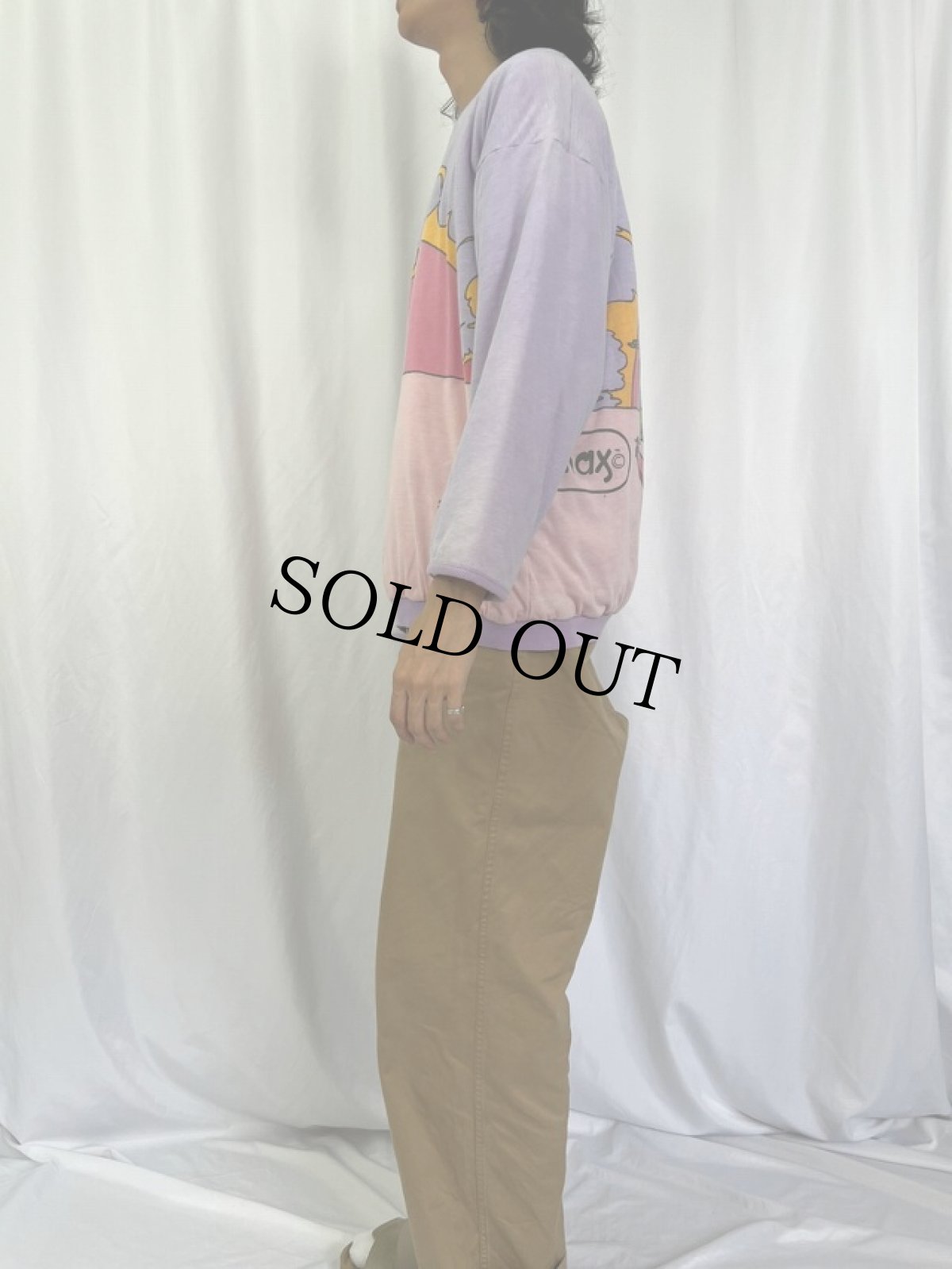 画像4: 80's NEO MAX "PETER MAX SIGNATURE SERIES" アート柄 リバーシブルスウェット (4)