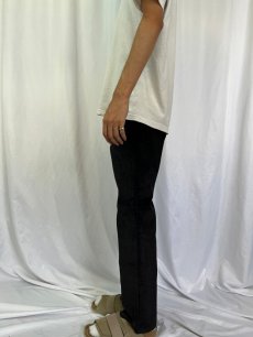 画像3: 80's Levi's 519 USA製 コーデュロイパンツ DEADSTOCK BLACK W31 (3)