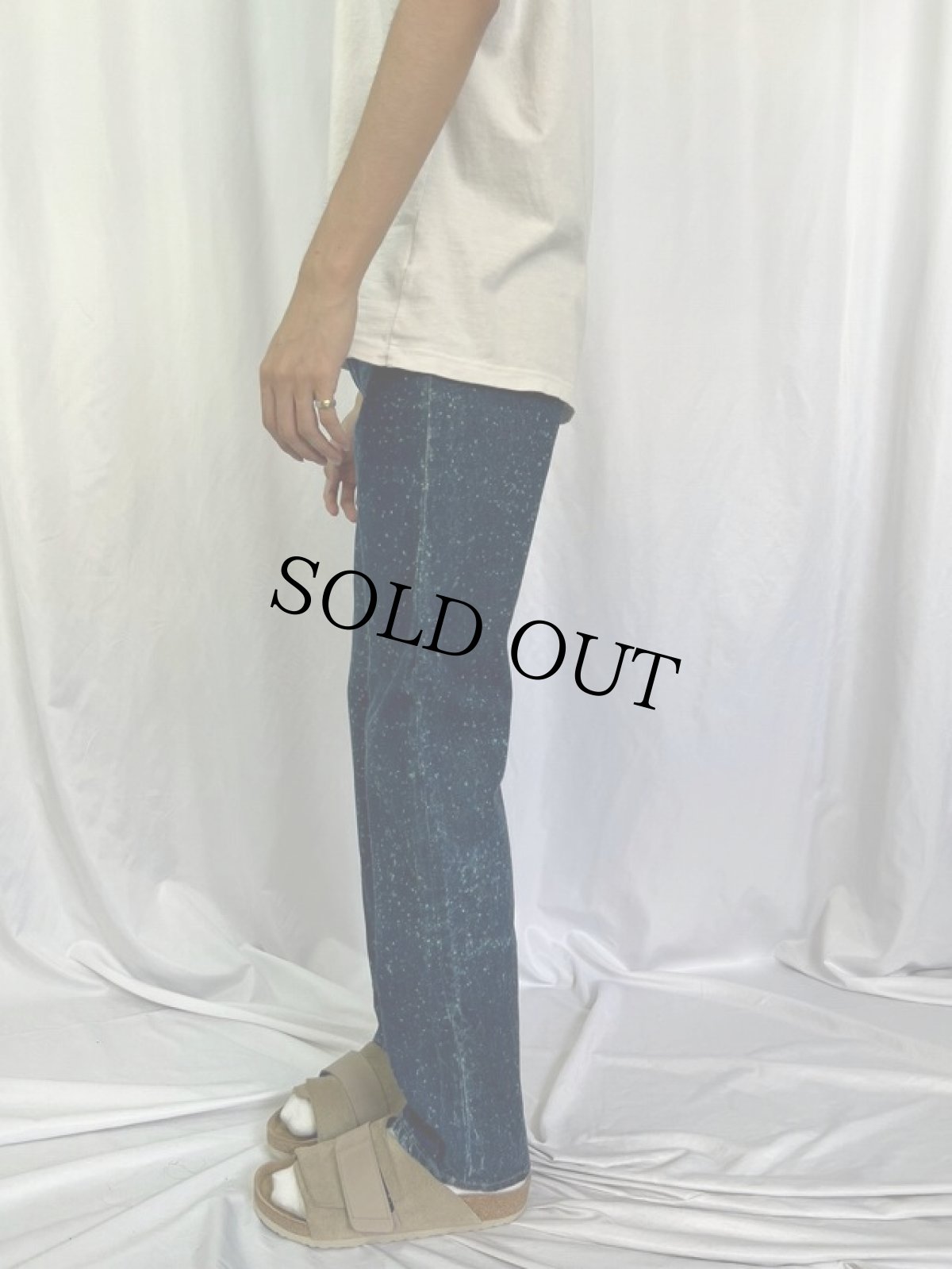 画像3: 90's Levi's 501 USA製 "Galactic wash" デニムパンツ W29 (3)