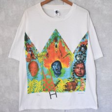 画像1: 90's PETER GABRIEL USA製 "Secret World" ミュージシャンプリントTシャツ XL (1)