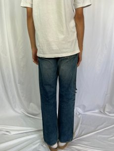 画像4: 40〜50's LEVI'S 503BXX 革パッチ 片面タブ デニムパンツ W28 (4)