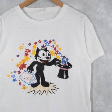 画像1: 80's FELIX キャラクタープリントTシャツ XL (1)