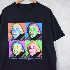 画像1: 【お客様支払い処理中】Albert Einstein "I have no special talents..." 名言プリントTシャツ (1)