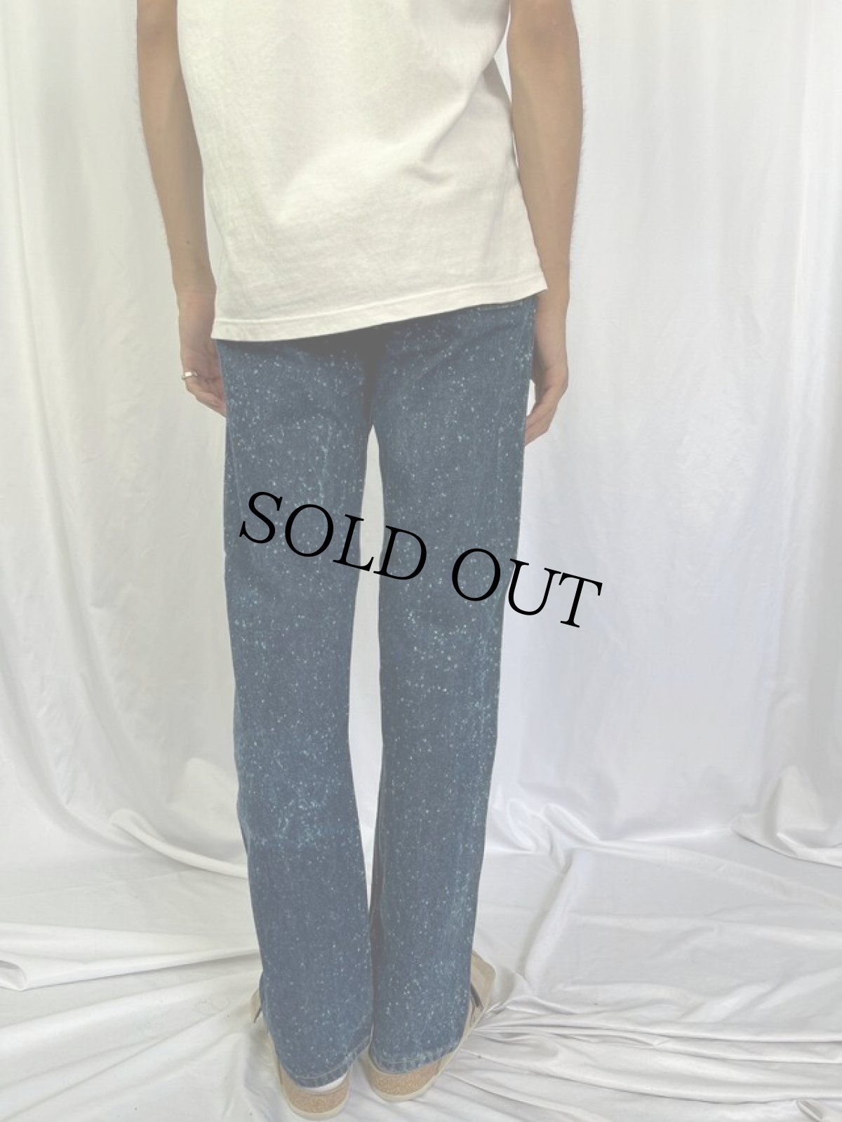 画像4: 90's Levi's 501 USA製 "Galactic wash" デニムパンツ W29 (4)