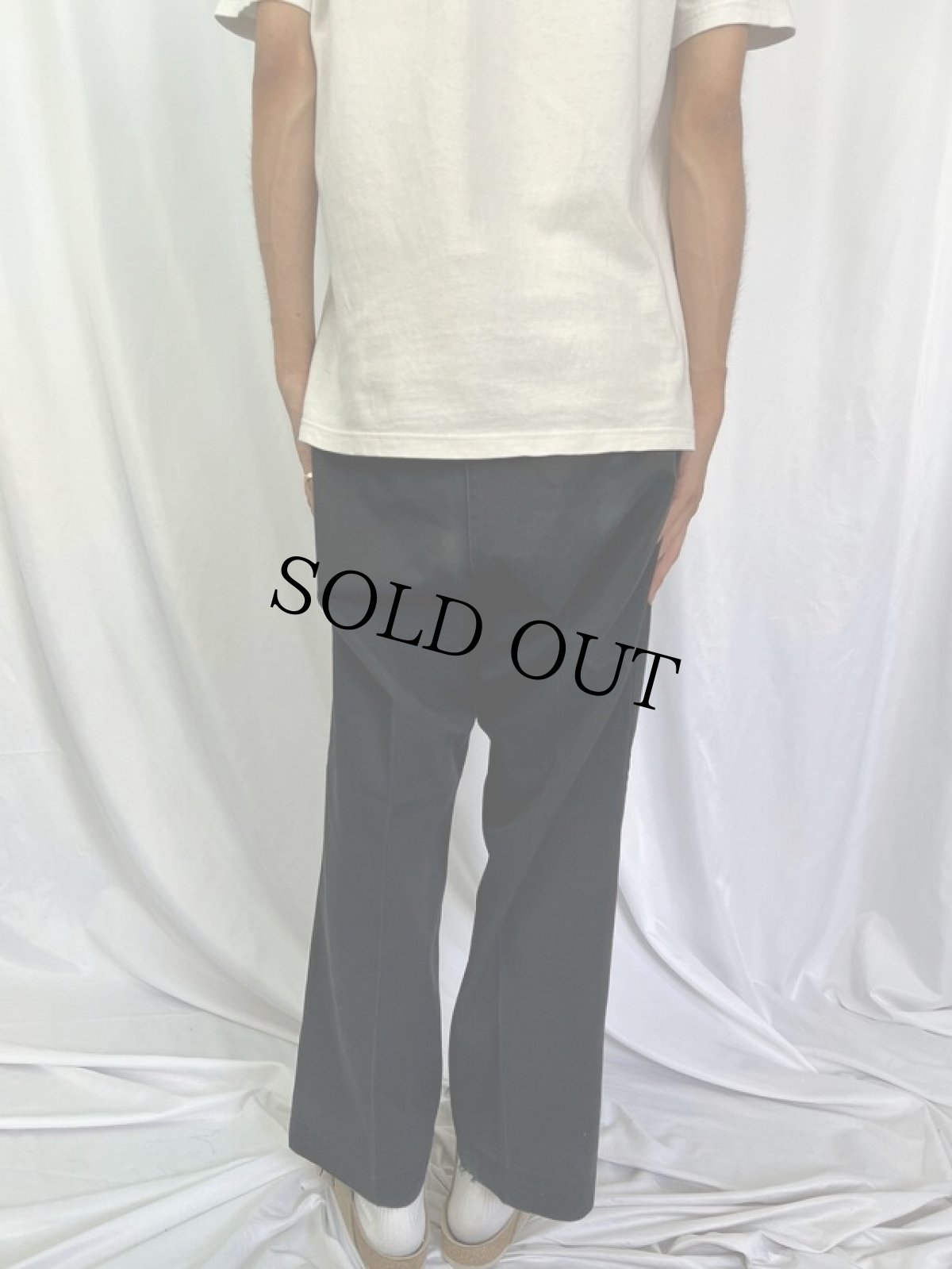 画像5: 60's Can't Bust'Em "FRISKO JEENS" ツイルワークパンツ BLACK W34 (5)