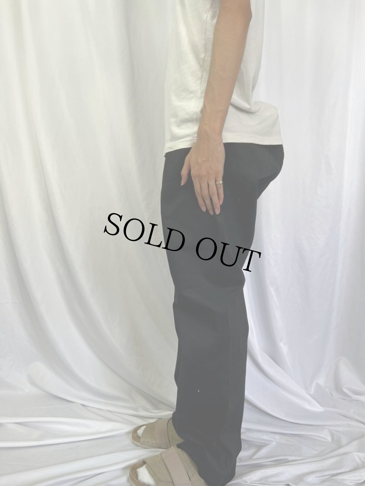 画像4: 70's Lee USA製 "FRISKO JEENS" BLACK DEADSTOCK(フラッシャー無し) W37 (4)